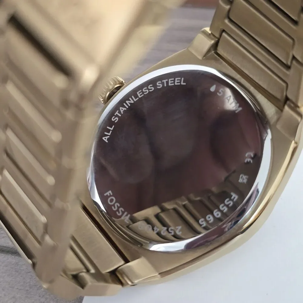 Fossil Everett Men's Gold-Tone Quartz Watch FS5965